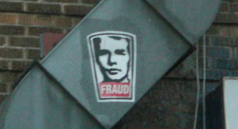 "Fraud" photo by Michele Hubacek