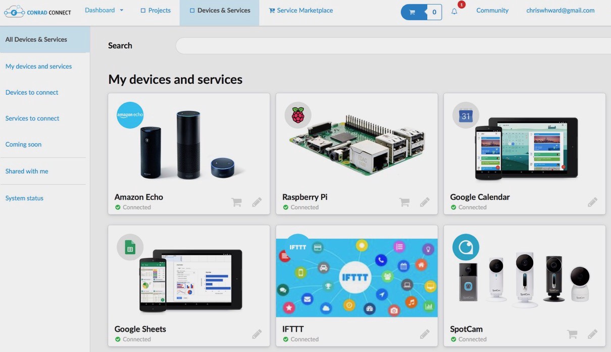 Creating a Smart Home With Conrad Connect