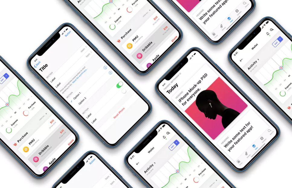 Download 42 Best Iphone X Iphone Xs Max Mockups For Free Download Psd Sketch Png Hacker Noon