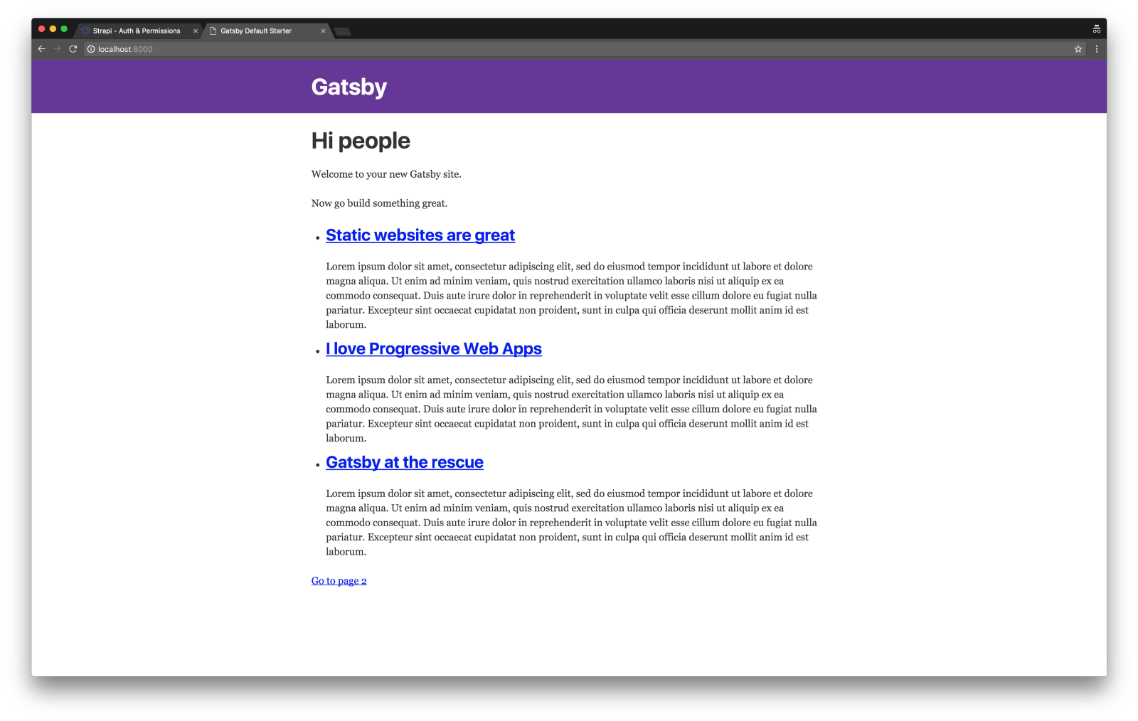 Building A Static Blog Using Gatsby And Strapi By - roblox developer relationss tweet huge congrats