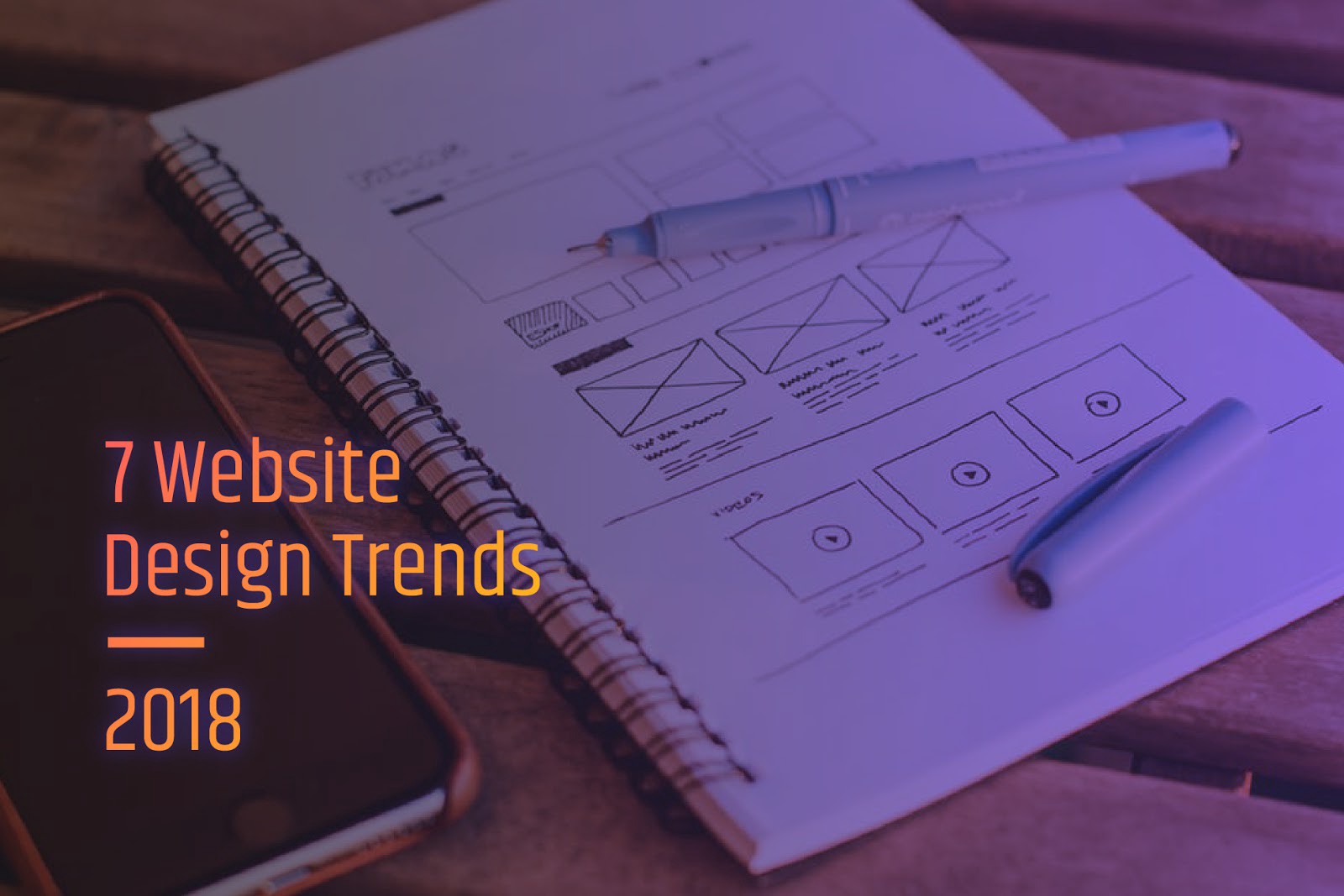 7 Website Design Trends for 2018