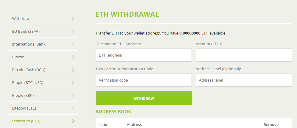 Ico Help How To Get Ethe!   reum With Bitcoin Altcoins And Fiat By - to transfer your ether from bi!   tstamp go to withdraw section and select ethereum eth you ll see an easy to follow withdrawal window