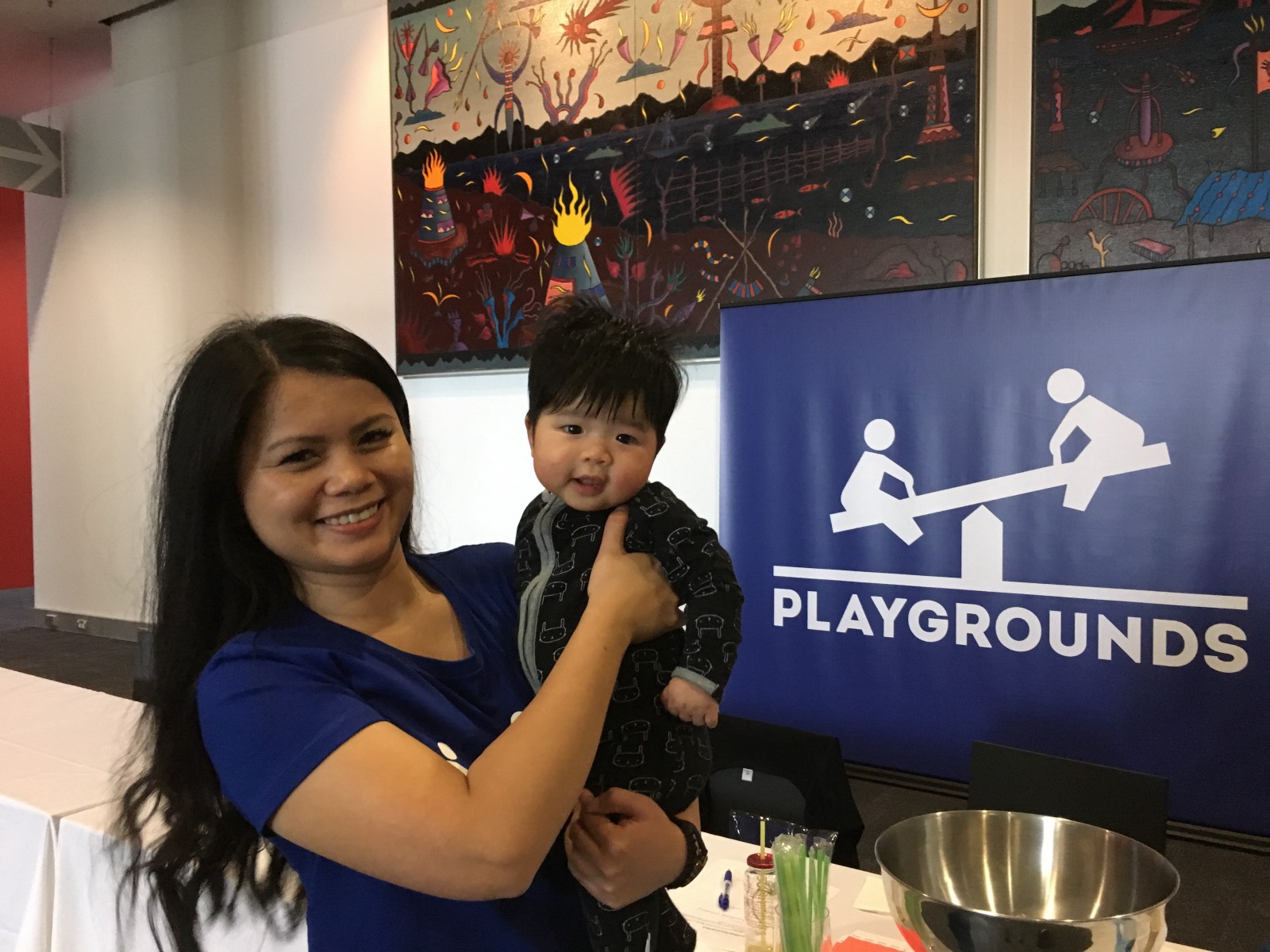 My 4 month old son attended a Tech Conference.