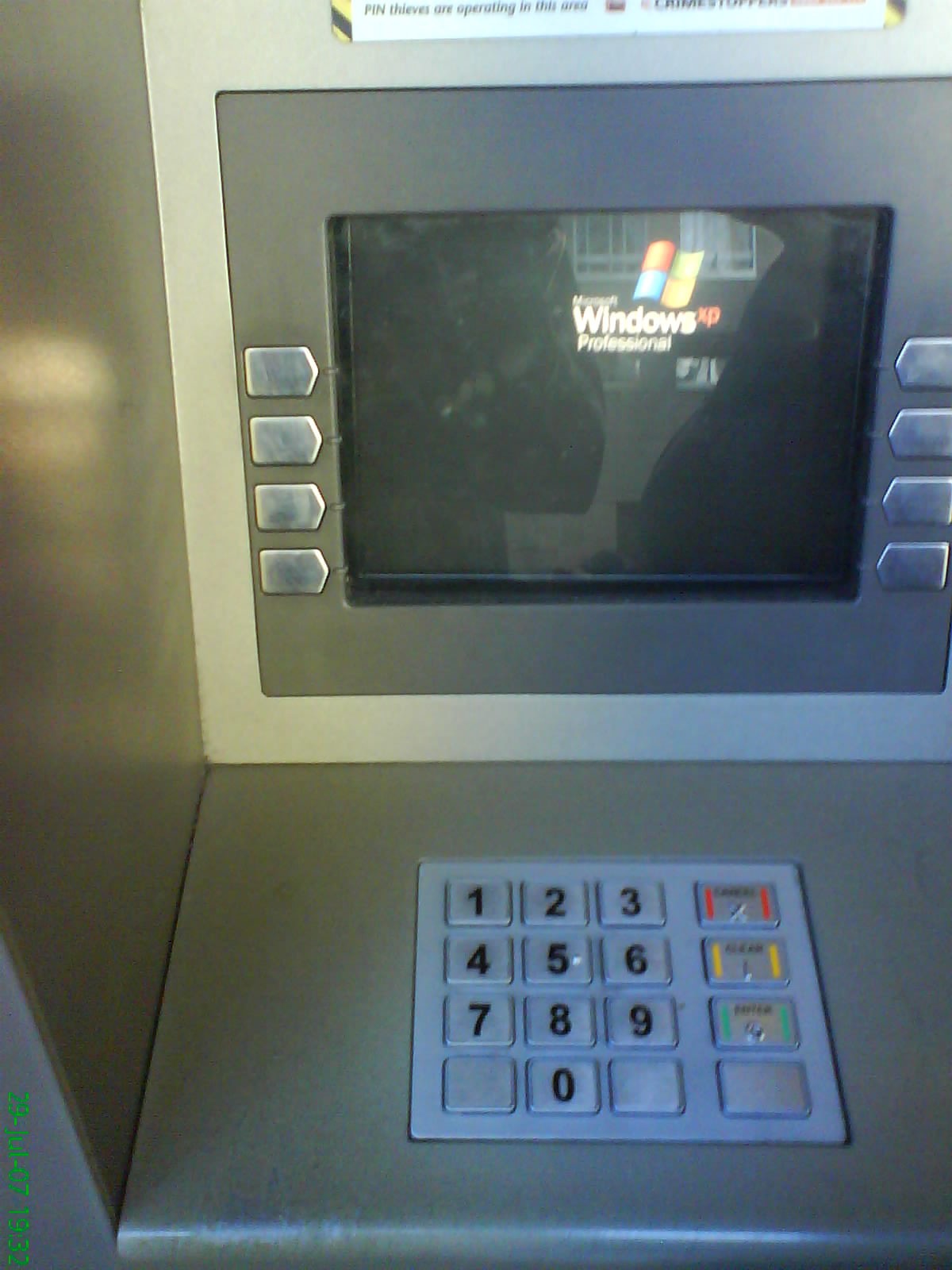 Do Atms Running Windows Xp Pose A Security Risk You Can - patched atm roblox cracked