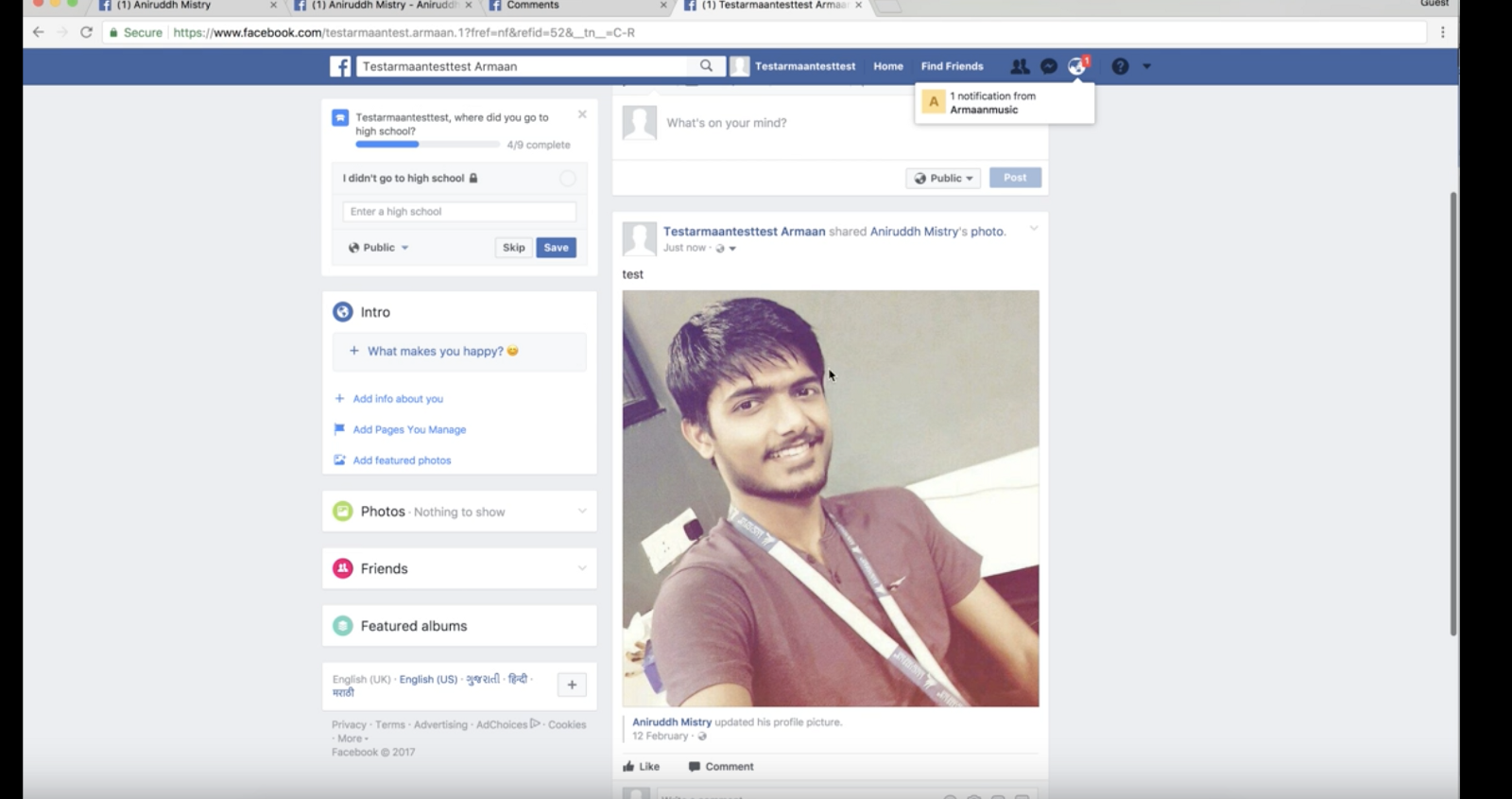 Bypassing Facebook Profile Picture Guard Security By