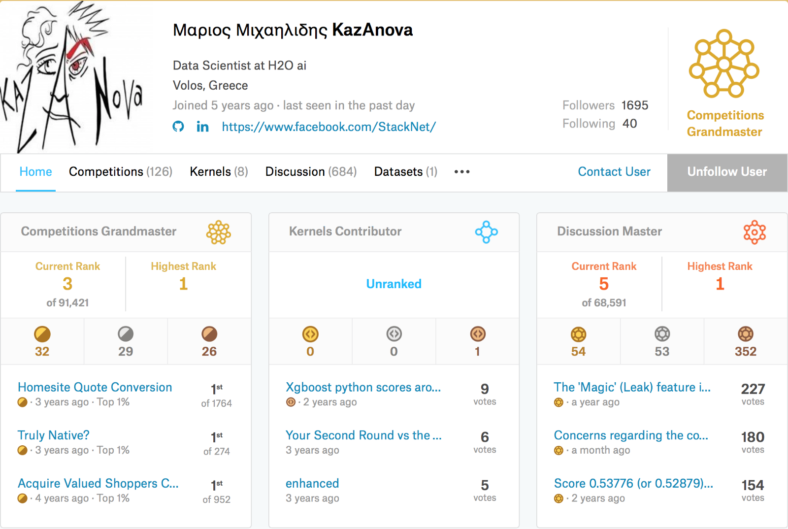 Interview With Kaggle Competitions Grandmaster!    Kazanova Rank 3 - 