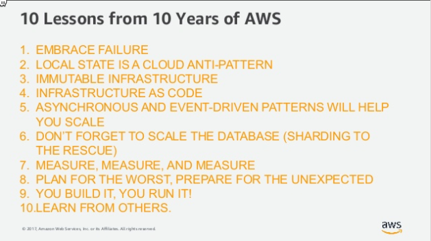 10 Lessons From 10 Years Of Aws Part 1 By - ten exciting parts of attending roblox hack