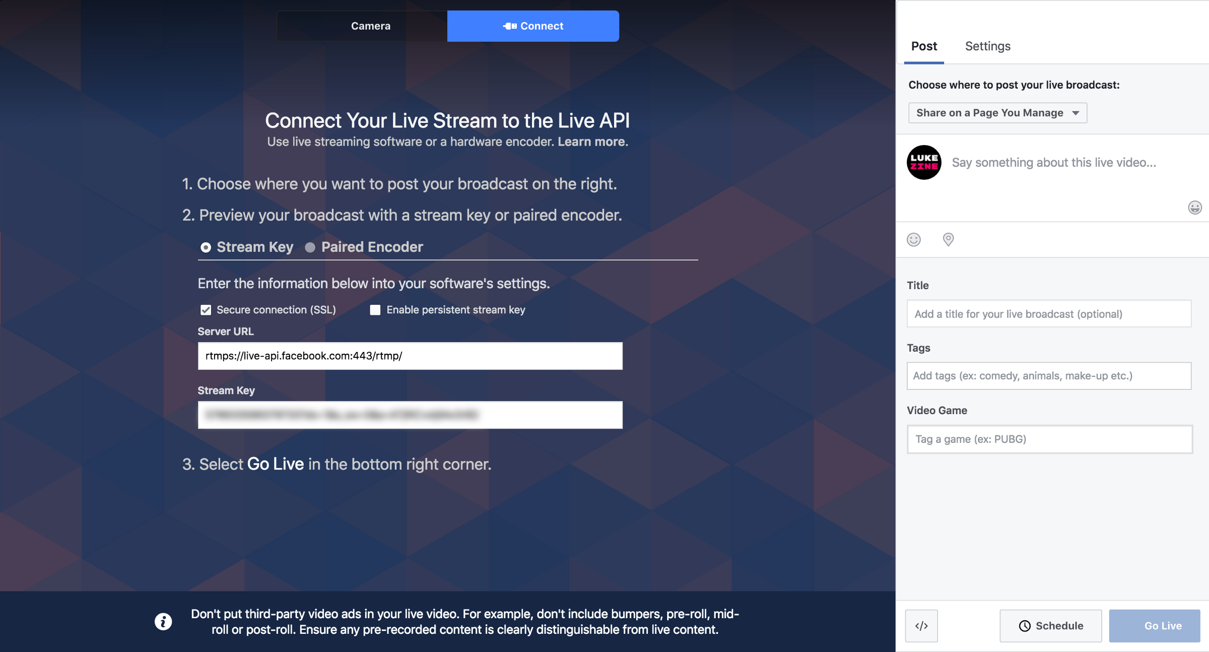 How to Set Up Multi-Camera Streaming to Facebook Live With ... - 