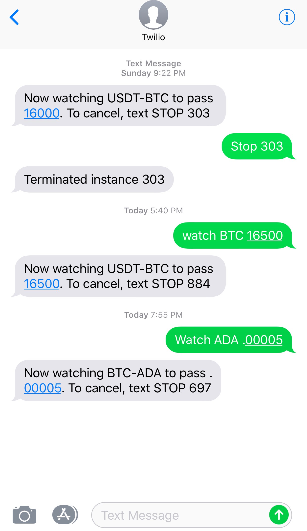 Serverless and Bitcoin — creating price watchers dynamically
