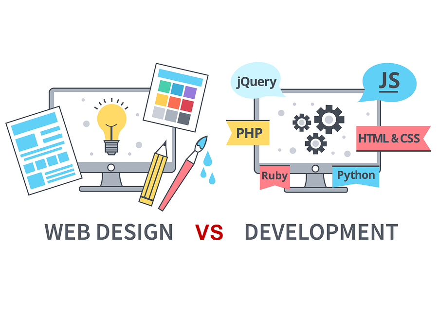 What is the difference between web design and web development ...