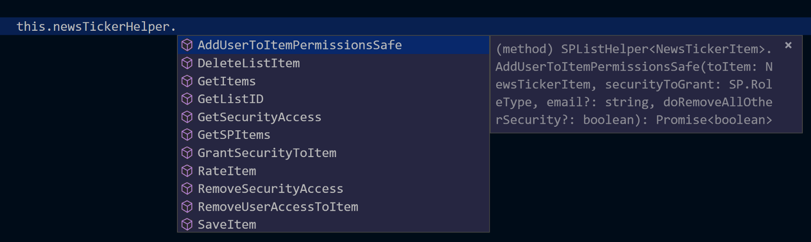 Useful Entity Mapping Supporting SharePoint Using TypeScript … and More???