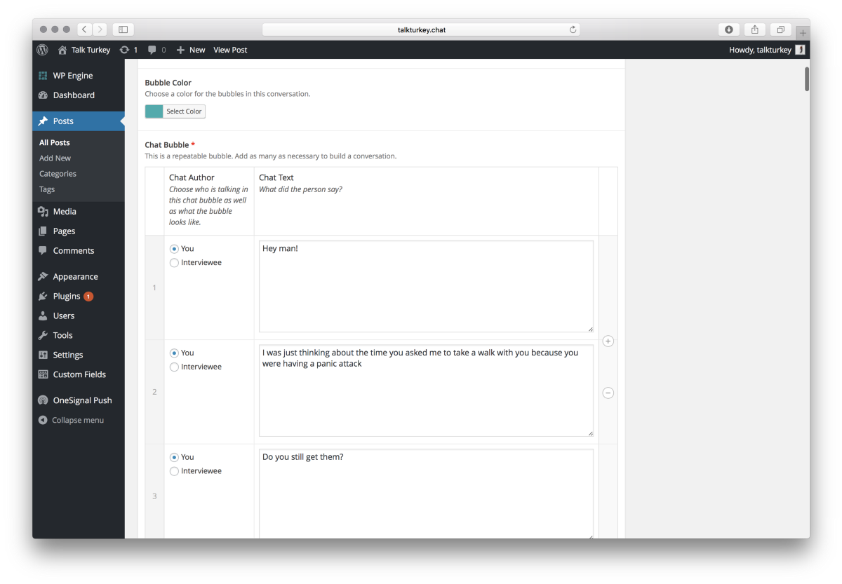 customizing-wordpress-for-talk-turkey-hackernoon