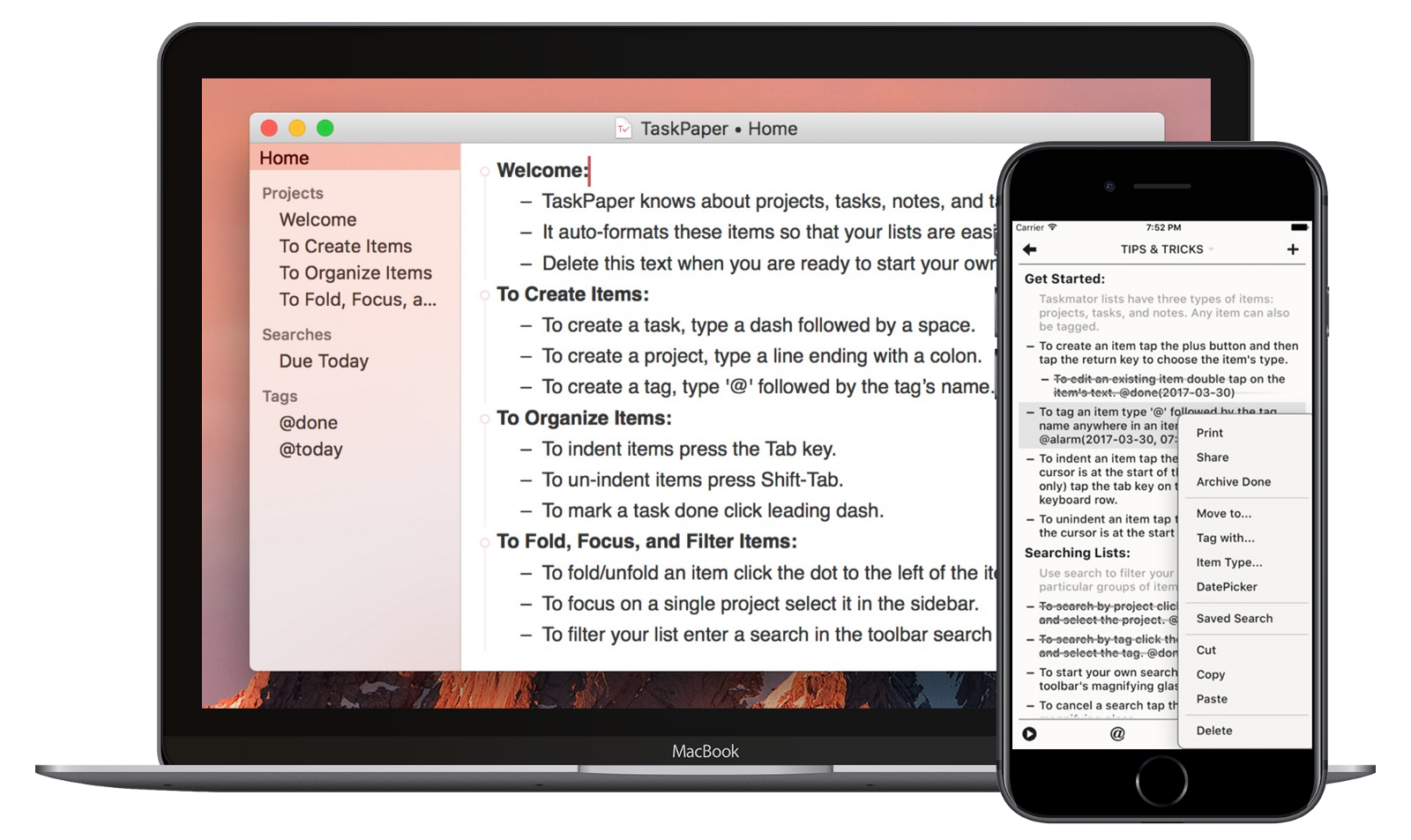 Outliner & Notes App for Mac - OutlineEdit 3