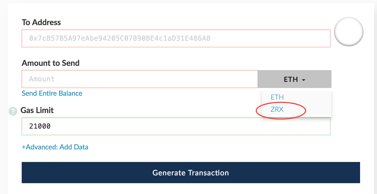 Transferring Erc20 Tokens To Cryptocurrency Exchange By - 