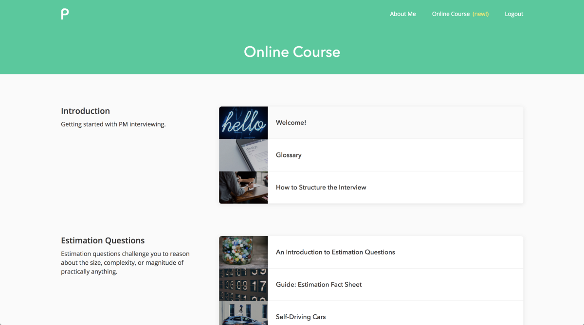 Introducing PMLesson, Dynamic Product Management Interview Prep