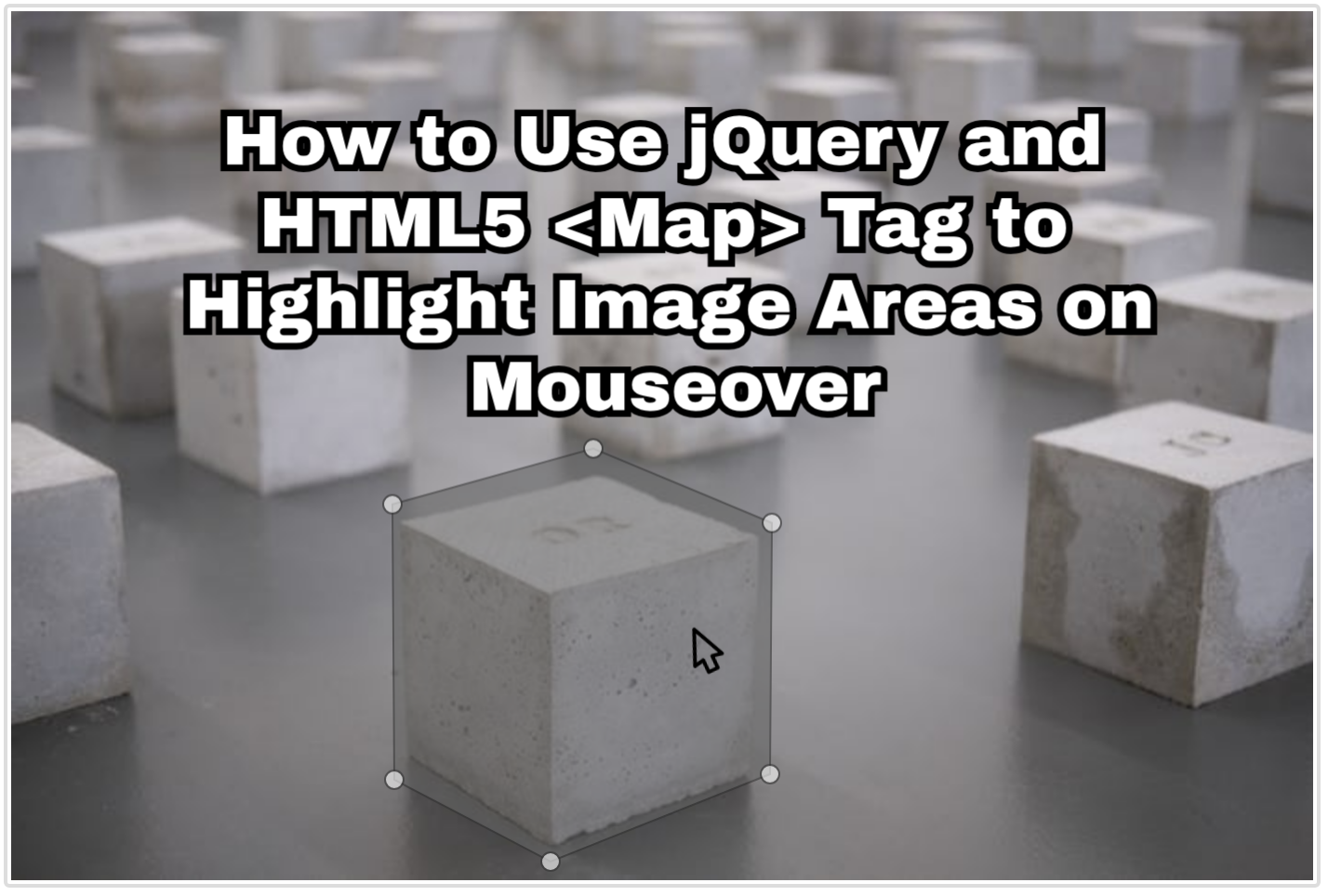 pure CSS Image Maps | image hover