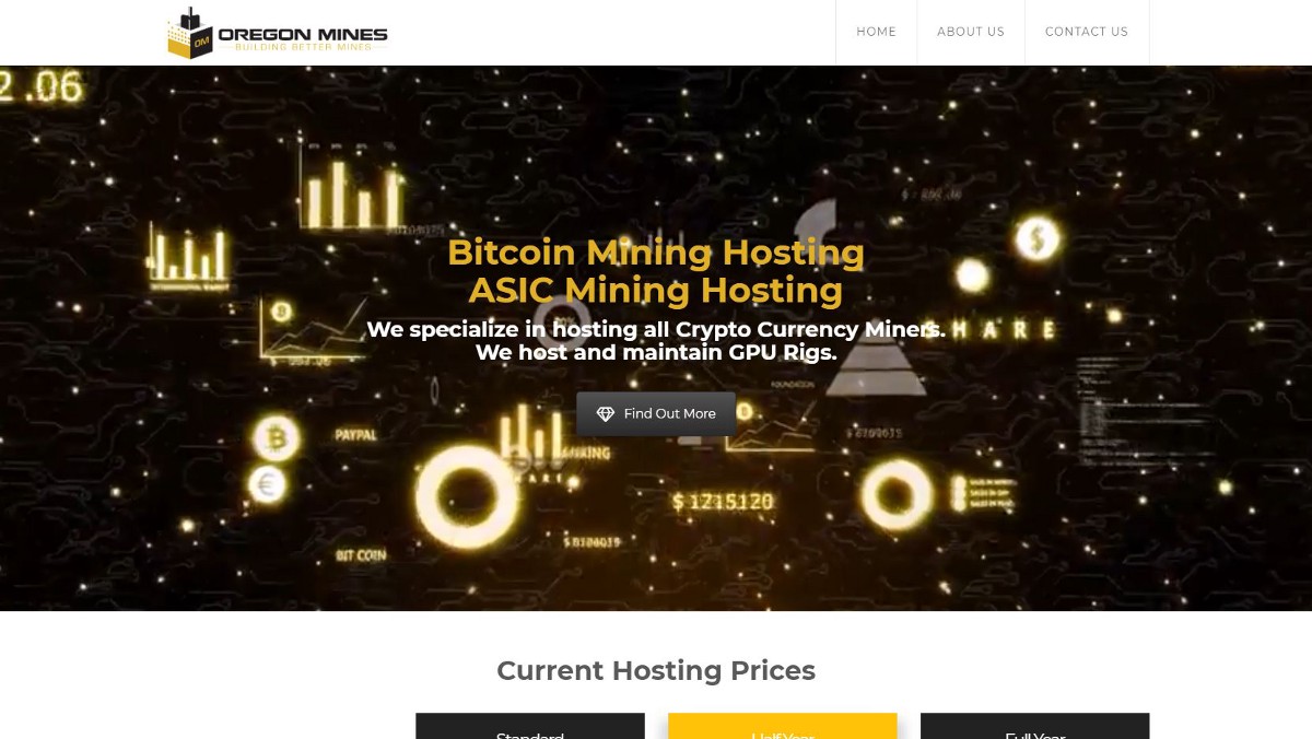 Bitcoin mining hosting