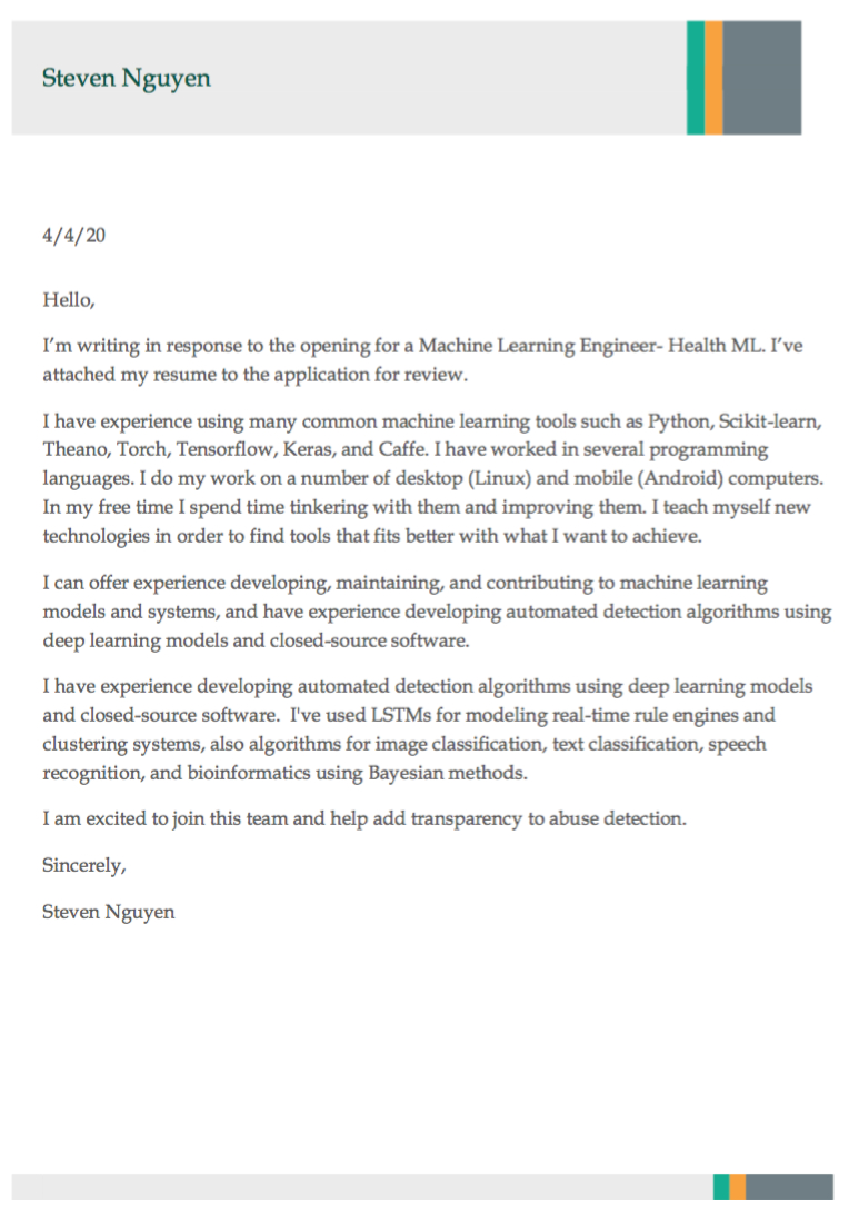 Didn't Get The Job Letter from hackernoon.com
