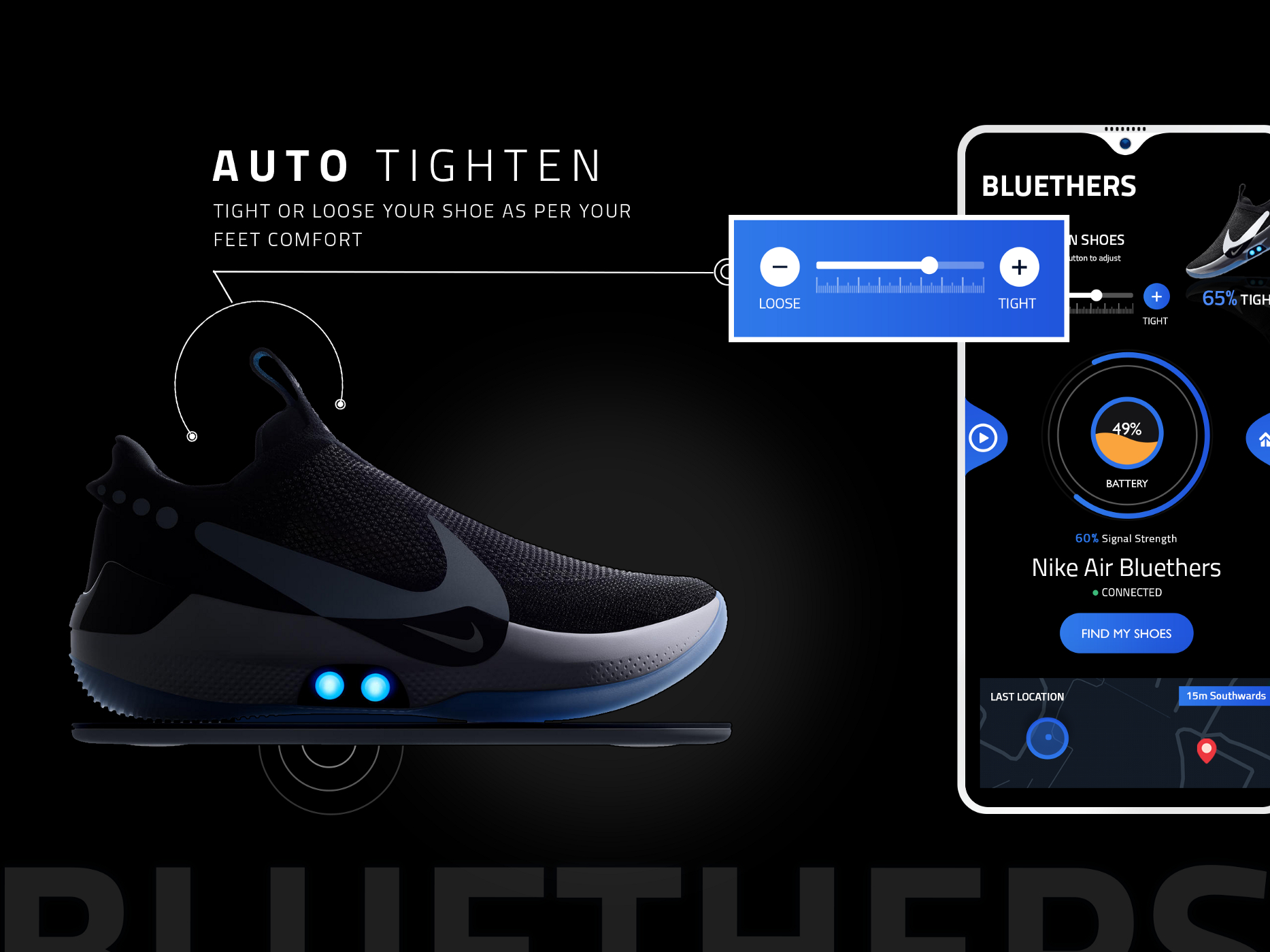Smart Shoes Adapt BB — Bluethers 
