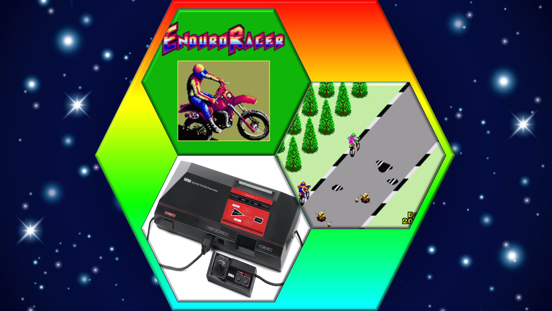 Enduro Racer (Sega Master System/Mark 3) Review