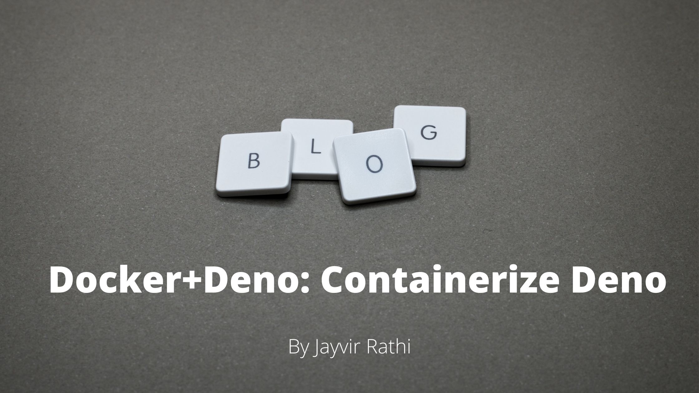 How To Run Deno.js in Docker
