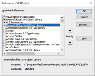 how to create word file from excel vba