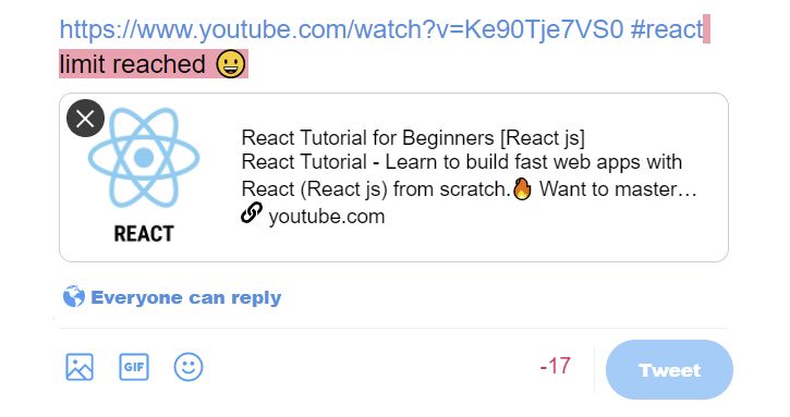 How to Use Reactjs to Create a Twitter “What’s Happening” Bar Form